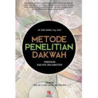 Image of Metode Penelitian Dakwah